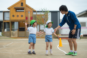 習志野台幼稚園での様子