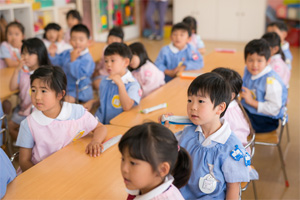 習志野台幼稚園での様子