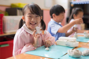 習志野台幼稚園での様子