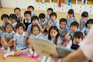 習志野台幼稚園での様子